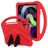 Mobigear AeroArmor iPad 10 (2022) Kinder Tablethoes met Handvat + Stylus Houder - Rood