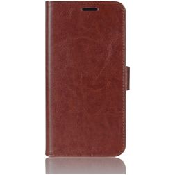Mobigear Wallet Samsung Galaxy S10 Hoesje Bookcase Portemonnee - Bruin