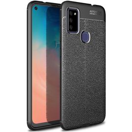 Mobigear Luxury Samsung Galaxy M51 Hoesje Flexibel TPU Backcover - Zwart