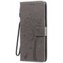 Mobigear Tree LG V60 ThinQ Hoesje Bookcase Portemonnee - Grijs