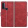 Mobigear Slim Magnet TCL 20 SE Hoesje Bookcase Portemonnee - Rood