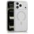 Mobigear Shockproof Grip iPhone 17 Pro Max MagSafe Hoesje Hardcase Backcover - Wit