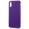 Mobigear Colors iPhone XS Max Hoesje Flexibel TPU Backcover - Paars