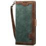 Mobigear Two Tone Huawei P40 Hoesje Bookcase Portemonnee - Groen