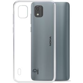 Mobilize Gelly Doorzichtig Nokia C2 2E Hoesje Flexibel TPU Backcover - Transparant
