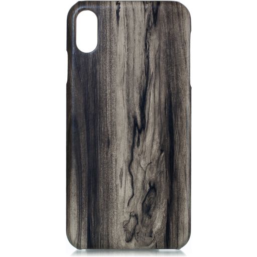 Mobigear Nature iPhone XS Max Hoesje Flexibel TPU Backcover - Grijs