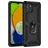 Mobigear Armor Ring Samsung Galaxy A03 Hoesje Hardcase Backcover Shockproof met Ringhouder - Zwart