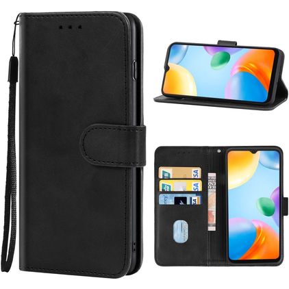 Mobigear Wallet POCO C40 Hoesje Bookcase Portemonnee - Zwart