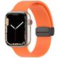 Mobigear Sport Mag Siliconen Apple Watch Bandje Magneetsluiting - 42/41/40/38 mm - Oranje