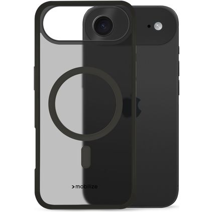 Mobilize Hybrid Pro iPhone Air MagSafe Hoesje Hardcase Backcover Shockproof - Zwart
