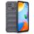 Mobigear Bumpy Xiaomi Redmi 10C Hoesje Flexibel TPU Backcover - Charcoal