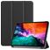 Mobigear Tri-Fold iPad Pro 12.9 Inch (2022) Hoes Bookcase + Stylus Houder - Zwart
