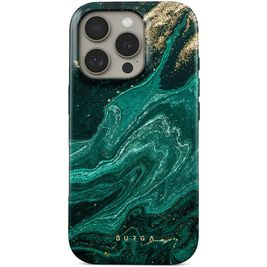 Burga Tough iPhone 16 Pro MagSafe Hoesje Hardcase Backcover Shockproof - Emerald Pool