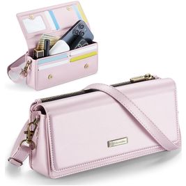 Caseme ME30 Crossbody Telefoontasje - Large - Roze Caseme ME30 Crossbody Telefoontasje - Large - Roze