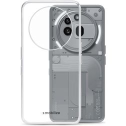 Mobilize Gelly Case Doorzichtig Nothing Phone (3a) Pro Hoesje Flexibel TPU Backcover - Transparant