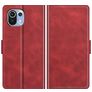 Mobigear Slim Magnet Xiaomi Mi 11 Lite Hoesje Bookcase Portemonnee - Rood