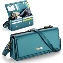 Caseme ME30 Crossbody Telefoontasje - Large - Blauw Caseme ME30 Crossbody Telefoontasje - Large - Blauw