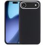 Mobigear Basics iPhone Air Hoesje Flexibel TPU Backcover - Zwart