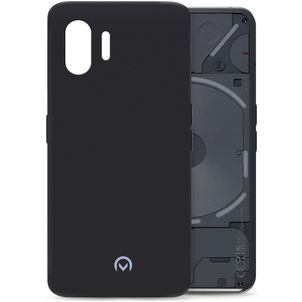 Mobilize Rubber Gelly Nothing Phone (2) Hoesje Flexibel TPU Backcover - Matt Black