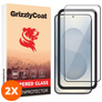 GrizzlyCoat Easy Fit Samsung Galaxy S25 Edge Glazen Screenprotector - Case Friendly + Installatie Frame (2-Pack)