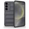 Mobigear Bumpy Samsung Galaxy S25 Hoesje Flexibel TPU Backcover - Grijs