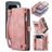 CaseMe 008 Google Pixel 9 Pro XL Hoesje Uitneembare 2in1 Bookcase Portemonnee - Roze
