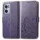 Mobigear Clover OnePlus Nord CE 2 Hoesje Bookcase Portemonnee - Paars