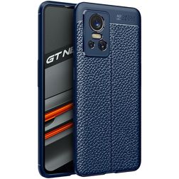 Mobigear Luxury Realme GT Neo 3 Hoesje Flexibel TPU Backcover - Blauw