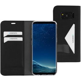 Mobiparts Classic Wallet Samsung Galaxy S8 Hoesje Bookcase Portemonnee - Zwart