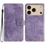 Mobigear Butterfly iPhone 17 Pro Max Hoesje Bookcase Portemonnee - Paars