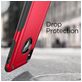Mobigear Slim Armor iPhone XS Max Hoesje Hardcase Backcover Shockproof - Rood