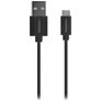 Mobilize USB-A naar USB-C Kabel 1 Meter - Zwart