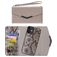 Mobilize Elegant Magnet iPhone 12 Hoesje Uitneembare 2in1 Clutch - Beige Snake