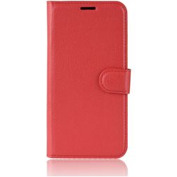 Mobigear Classic Samsung Galaxy A51 Hoesje Bookcase Portemonnee - Rood