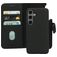 Mobiparts Samsung Galaxy S24 MagSafe Hoesje Echt Leer Uitneembare 2in1 Bookcase Portemonnee - Zwart