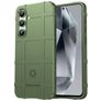 Mobigear Rugged Shield Samsung Galaxy S24 FE Hoesje Flexibel TPU Backcover Shockproof - Groen