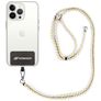 Mobigear Lanyard Universeel Telefoonkoord Verstelbaar - Roze / Paars / Geel