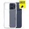 My Style Protective Flex Doorzichtig iPhone 17 Pro Max Hoesje Flexibel TPU Backcover Shockproof - Transparant