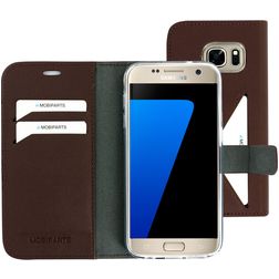 Mobiparts Classic Wallet Samsung Galaxy S7 Hoesje Bookcase Portemonnee - Bruin