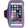 Mobigear Telefoonhouder Hardlopen iPhone 8 Plus Sport Hoesje Neopreen Sportarmband - Paars