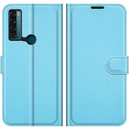 Mobigear Classic TCL 20 SE Hoesje Bookcase Portemonnee - Blauw