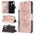 Mobigear Butterfly Samsung Galaxy A20s Hoesje Bookcase Portemonnee - Roségoud