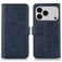 Mobigear Wallet iPhone 17 Pro Hoesje Bookcase Portemonnee - Blauw