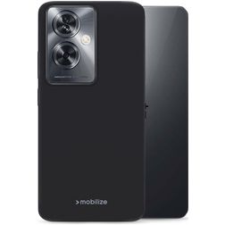 Mobilize Rubber Gelly OnePlus Nord N30 SE Hoesje Flexibel TPU Backcover - Matt Black