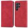 Mobigear Retro Slim Samsung Galaxy S25 Ultra Hoesje Bookcase Portemonnee - Rood