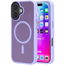 Mobiparts Hardcover iPhone 17 MagSafe Hoesje Hardcase Backcover - Satin Lila