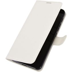 Mobigear Classic Motorola Moto G9 Play Hoesje Bookcase Portemonnee - Wit