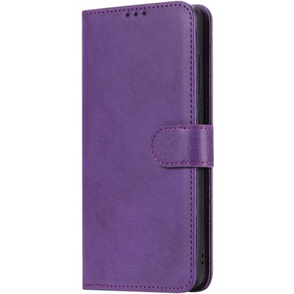 Mobigear Premium Samsung Galaxy A51 Hoesje Bookcase Portemonnee - Paars