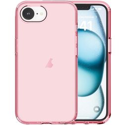 Mobigear Crystal iPhone 16e Hoesje Hardcase Backcover - Roze