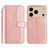 Mobigear S Line iPhone 17 Pro Max Hoesje Bookcase Portemonnee - Roségoud